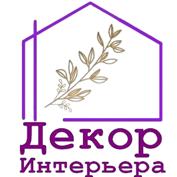 Ботанический барельеф из гипса